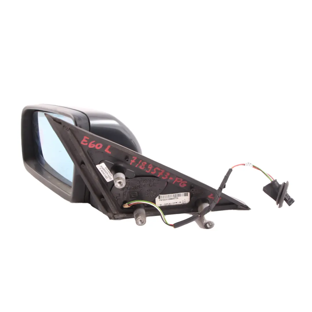 Wing Mirror Door BMW E60 LCI Heated Left N/S Platingrau Platinum Grey A68 to with Part number 7189573 Wing Mirror Door BMW E60 LCI Heated Left N/S Platingrau Platinum Grey A68 - SKU rhd-7189573-PG - Part number 7189573