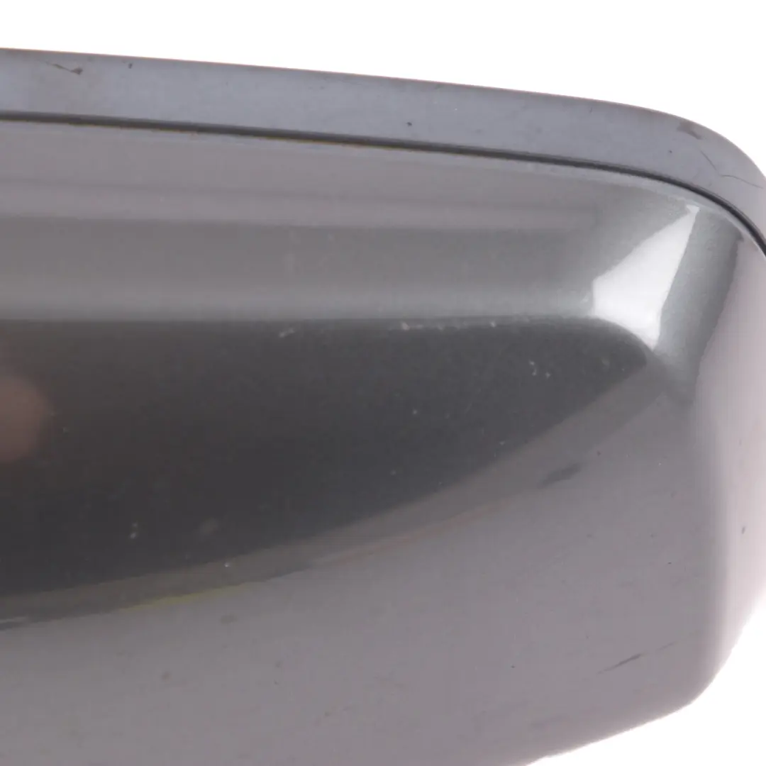  Wing Mirror Door BMW E60 LCI Heated Left N/S Platingrau Platinum Grey A68 - SKU rhd-7189573-PG - Part number 7189573