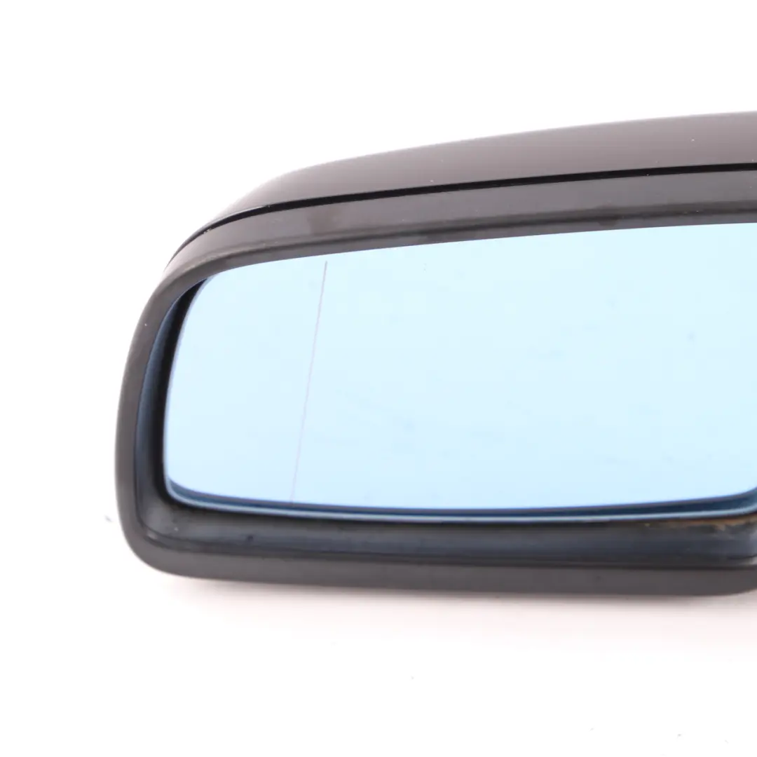  Wing Mirror BMW E60 E61 LCI Heated Left Door Passenger N/S Schwarz 2 Black - SKU rhd-7189573-SCH - Part number 7189573