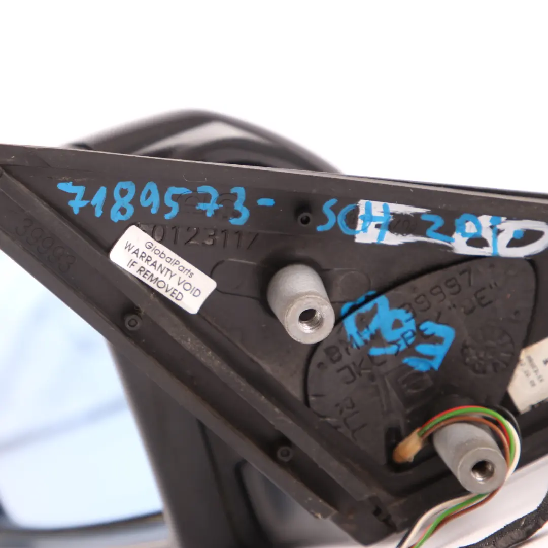 Wing Mirror BMW E60 E61 LCI Heated Left Door Passenger N/S Schwarz 2 Black to with Part number 7189573 Wing Mirror BMW E60 E61 LCI Heated Left Door Passenger N/S Schwarz 2 Black - SKU rhd-7189573-SCH - Part number 7189573