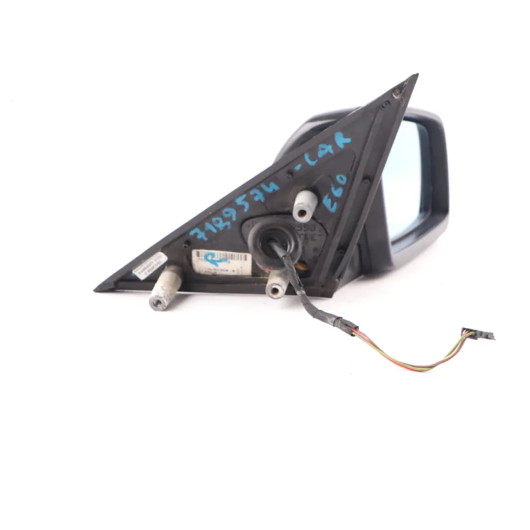  Wing Mirror BMW E60 E61 LCI Door Right O/S Outside Heated Carbon Black - 416 - SKU rhd-7189574-CAR - Part number 7189574