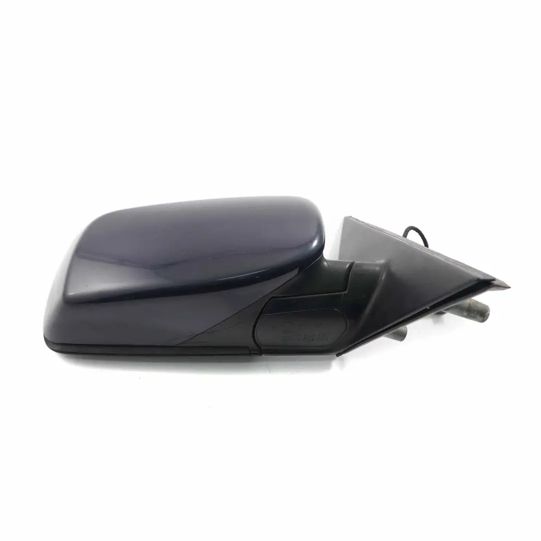  Wing Mirror BMW E60 E61 LCI Heated Right Memory O/S Monacoblau Monaco Blue A35 - SKU rhd-7189582-MB - Part number 7189582