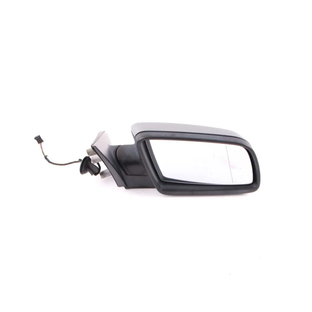 BMW 5 Series E60 E61 LCI Heated Right Wing Mirror Memory O/S Spacegrau Grey - SKU rhd-7189582-SCG - Part number 7189582