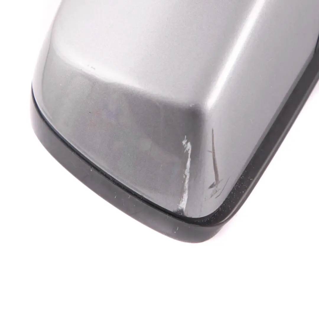 BMW 5 Series E60 E61 LCI Heated Right Wing Mirror Memory O/S Spacegrau Grey - SKU rhd-7189582-SCG - Part number 7189582