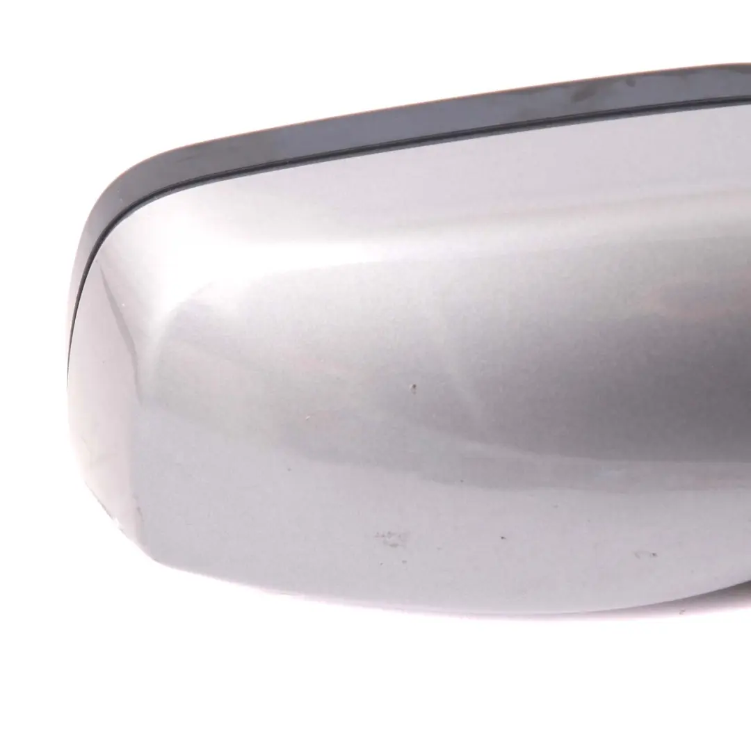 BMW 5 Series E60 E61 LCI Heated Right Wing Mirror Memory O/S Spacegrau Grey - SKU rhd-7189582-SCG - Part number 7189582