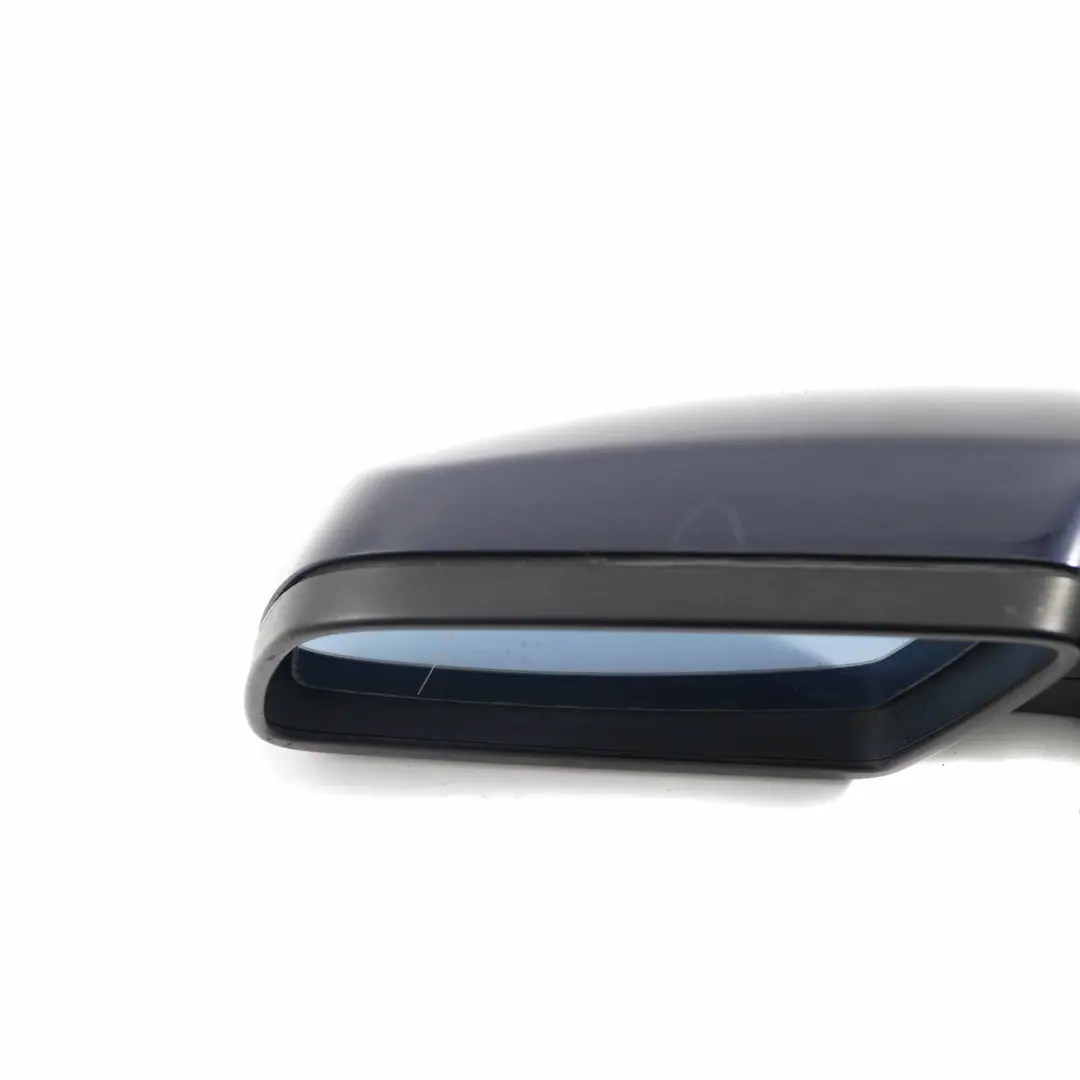 Wing Mirror BMW E60 E61 LCI Heated Left Memory N/S Monacoblau Monaco Blue A35 to with Part number 7189583 Wing Mirror BMW E60 E61 LCI Heated Left Memory N/S Monacoblau Monaco Blue A35 - SKU rhd-7189583-MB - Part number 7189583