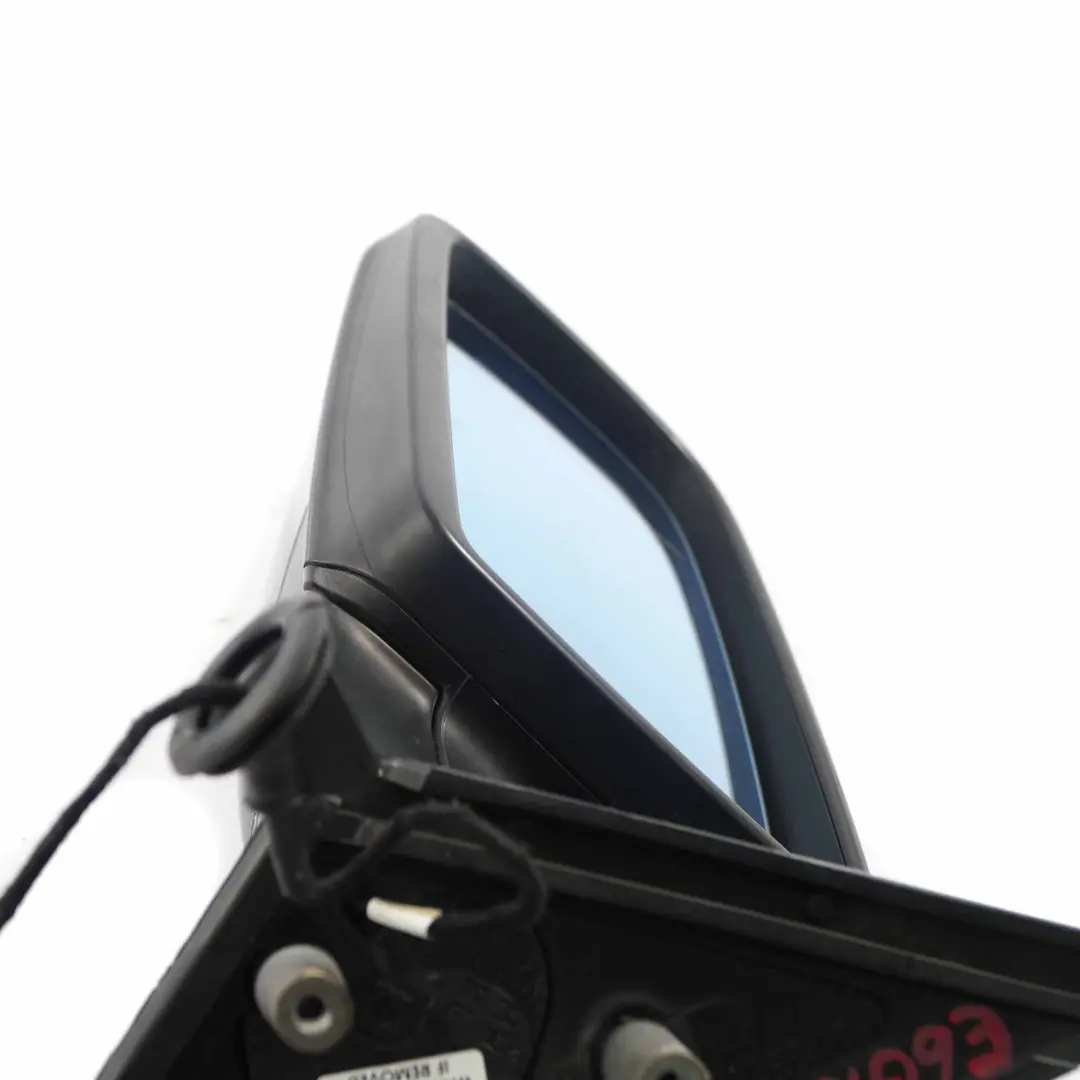 Wing Mirror BMW E60 E61 LCI Heated Left Memory N/S Monacoblau Monaco Blue A35 to with Part number 7189583 Wing Mirror BMW E60 E61 LCI Heated Left Memory N/S Monacoblau Monaco Blue A35 - SKU rhd-7189583-MB - Part number 7189583