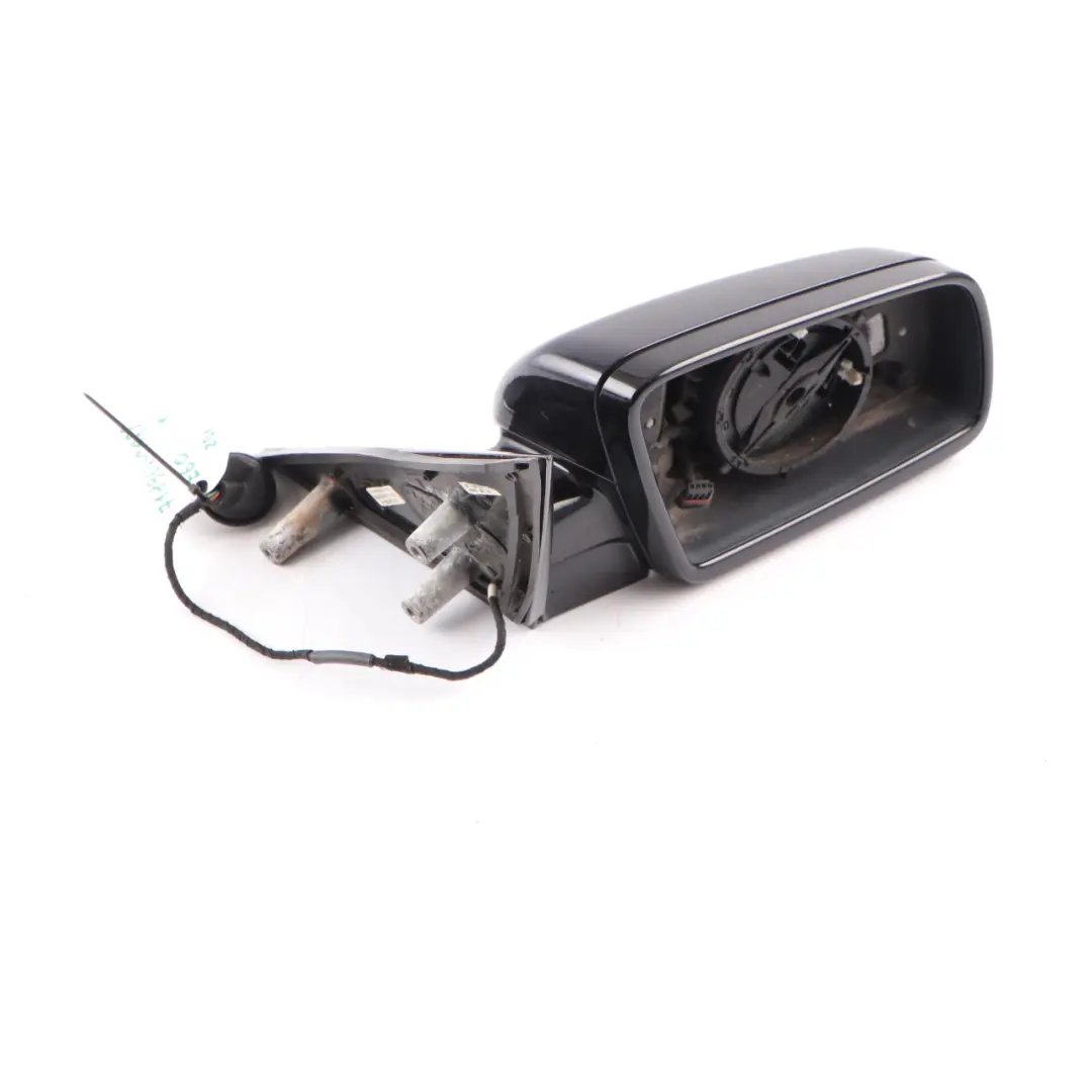  Wing Mirror BMW E60 E61 Auto Dip Heated Right O/S Carbon Black Metallic - 416 - SKU rhd-7189612-CAR1 - Part number 7189612