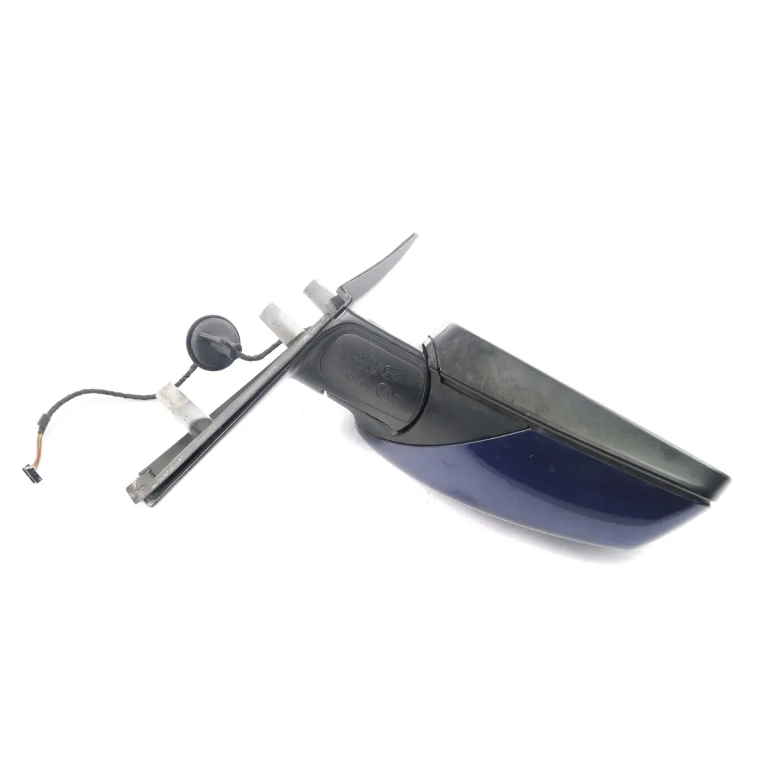 Dip Power Fold Right Wing Mirror O/S Tiefseeblau Deep Sea Blue to BMW E60 E61 Auto with Part number 7189612 BMW E60 E61 Auto Dip Power Fold Right Wing Mirror O/S Tiefseeblau Deep Sea Blue - SKU rhd-7189612-DSB - Part number 7189612