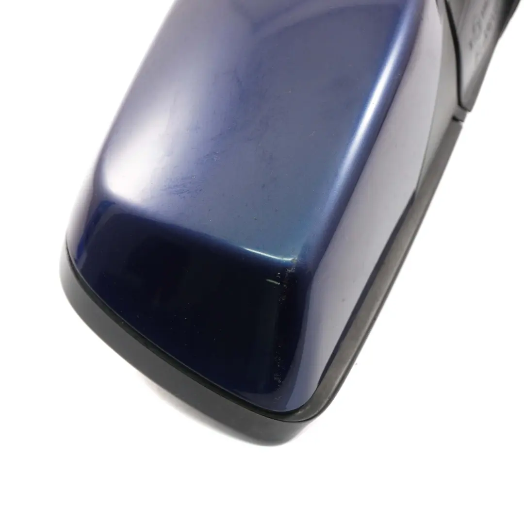 BMW E60 E61 Auto Dip Power Fold Right Wing Mirror O/S Tiefseeblau Deep Sea Blue - SKU rhd-7189612-DSB - Part number 7189612