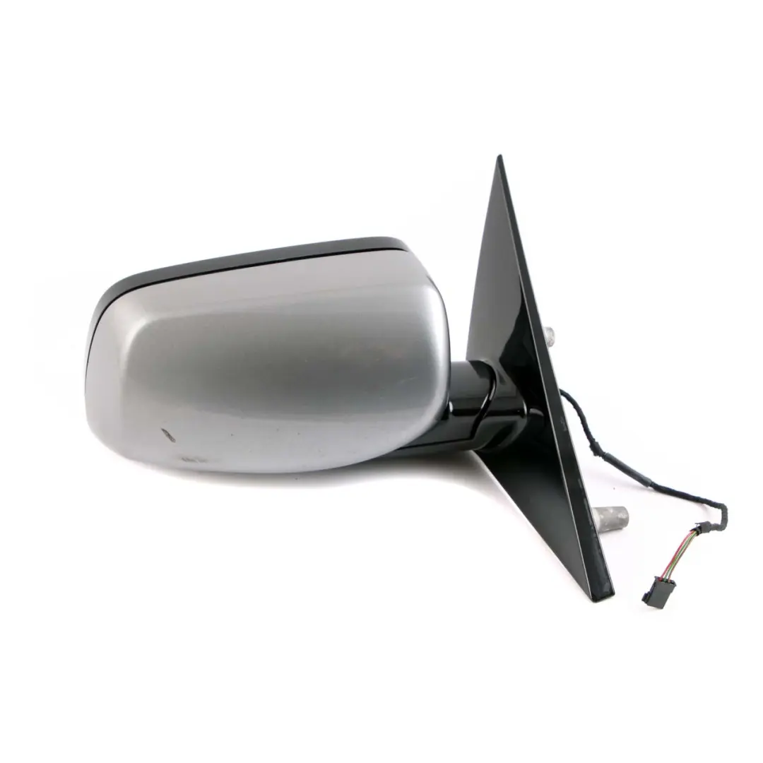 BMW E60 E61 Auto Dip Power Fold Right Wing Mirror O/S Spacegrau Space Grey A52 - SKU rhd-7189612-SCG - Part number 7189612