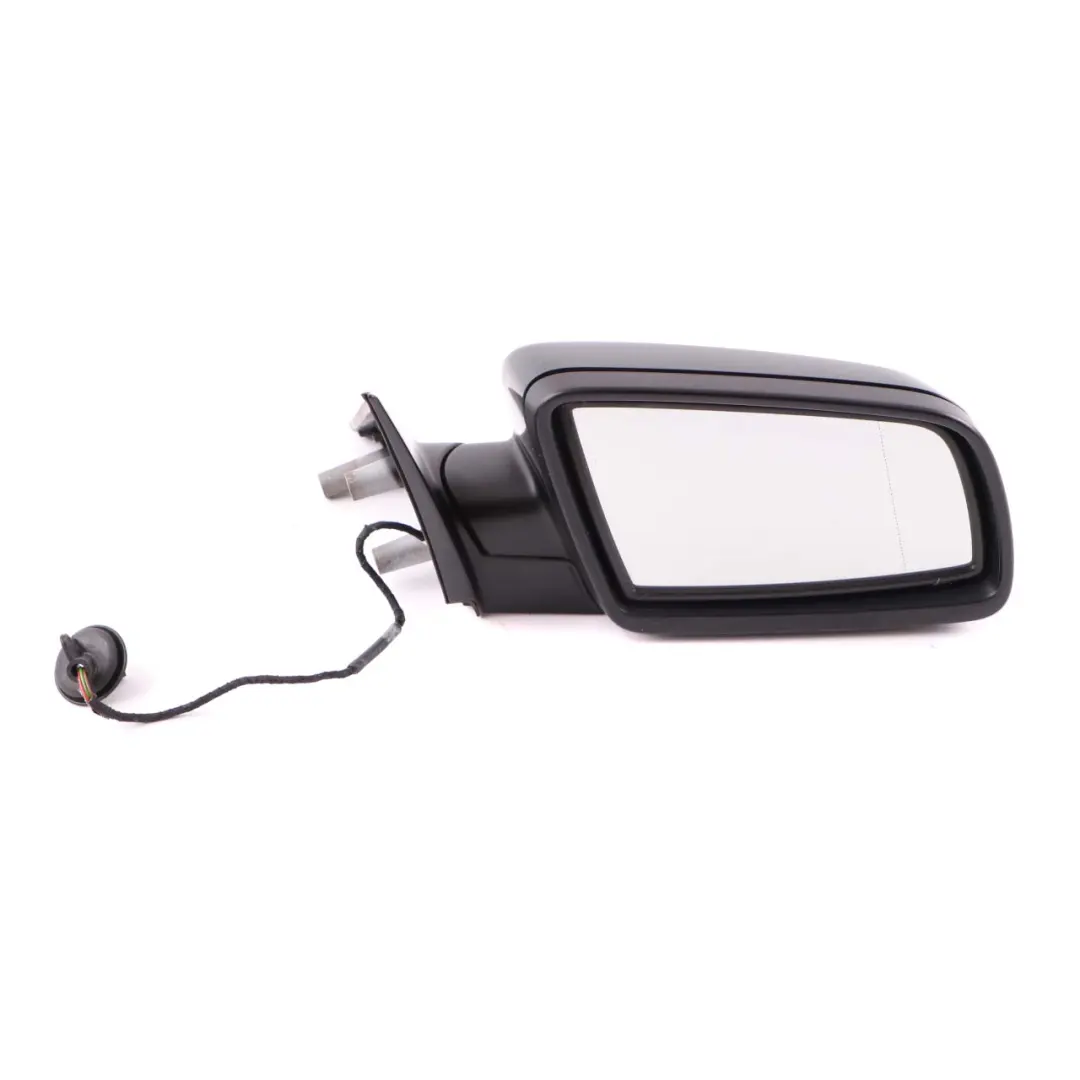 BMW 5 E60 E61 Auto Dip Power Fold Right Wing Mirror O/S Tiefgruen Deep Green - SKU rhd-7189612-TG - Part number 7189612