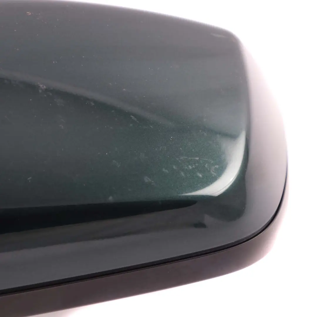 BMW 5 E60 E61 Auto Dip Power Fold Right Wing Mirror O/S Tiefgruen Deep Green - SKU rhd-7189612-TG - Part number 7189612