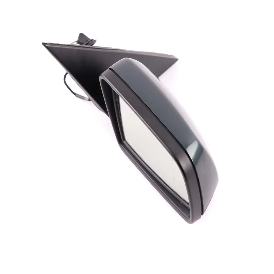 BMW 5 E60 E61 Auto Dip Power Fold Right Wing Mirror O/S Tiefgruen Deep Green - SKU rhd-7189612-TG - Part number 7189612