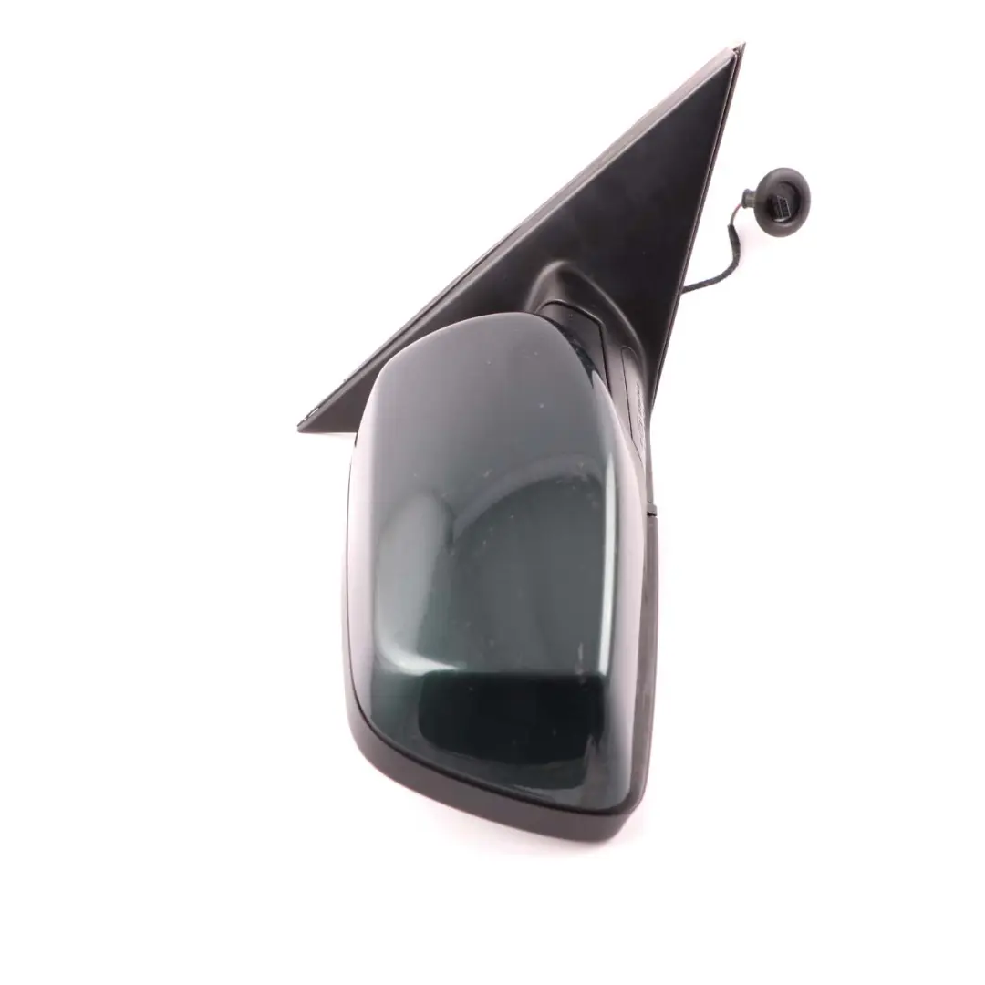 BMW 5 E60 E61 Auto Dip Power Fold Right Wing Mirror O/S Tiefgruen Deep Green - SKU rhd-7189612-TG - Part number 7189612