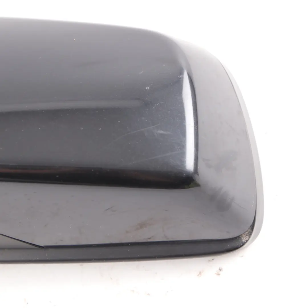  Wing Mirror BMW E60 E61 Auto Dip Heated Left N/S Black Sapphire Metallic - 475 - SKU rhd-7189613-BS - Part number 7189613