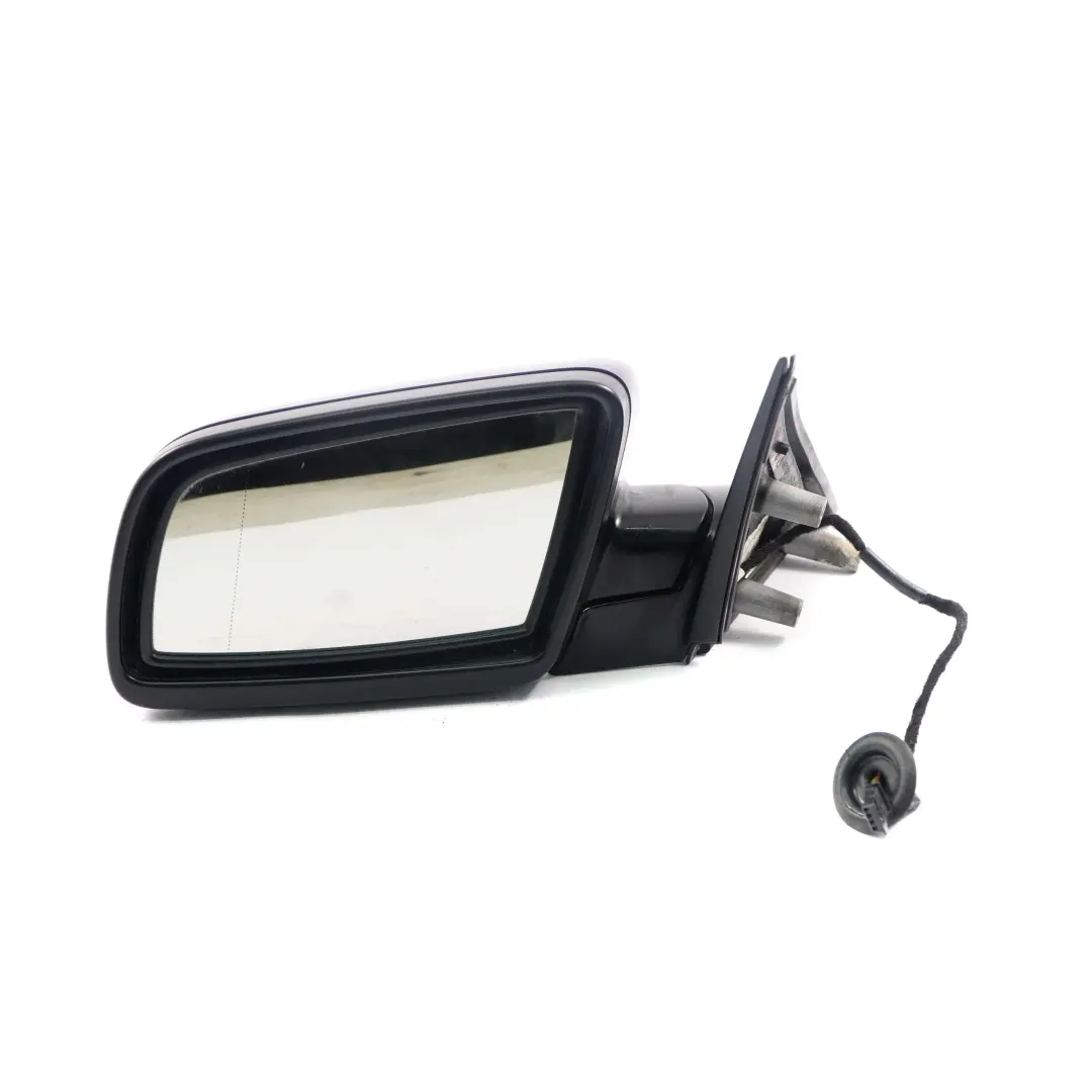 BMW E60 E61 Auto Dip Power Fold Left Wing Mirror N/S Tiefseeblau Deep Sea Blue - SKU rhd-7189613-DSB - Part number 7189613