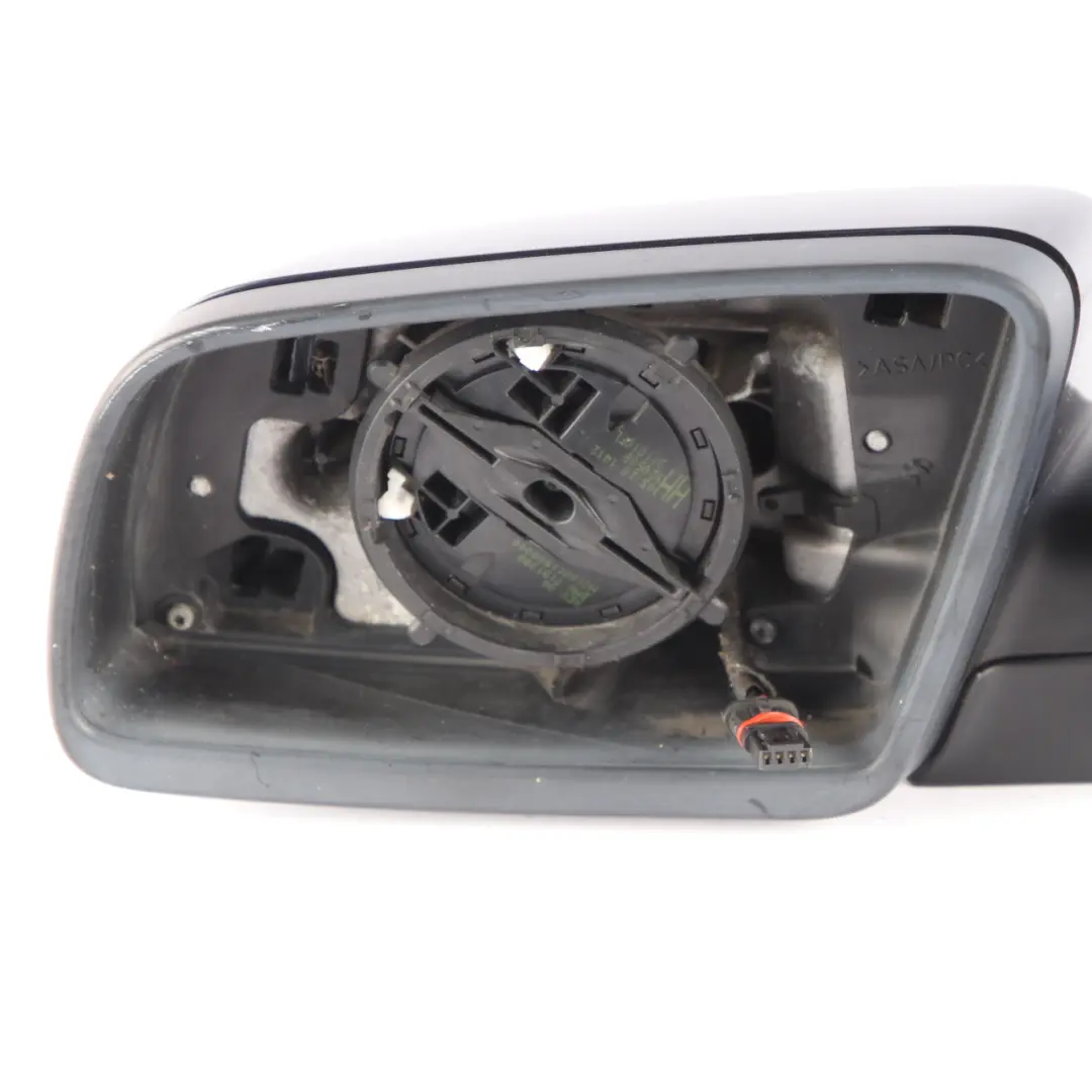  Wing Mirror BMW E60 E61 Auto Dip Power Fold Left Monacoblau Monaco Blue - A35 - SKU rhd-7189613-MB - Part number 7189613