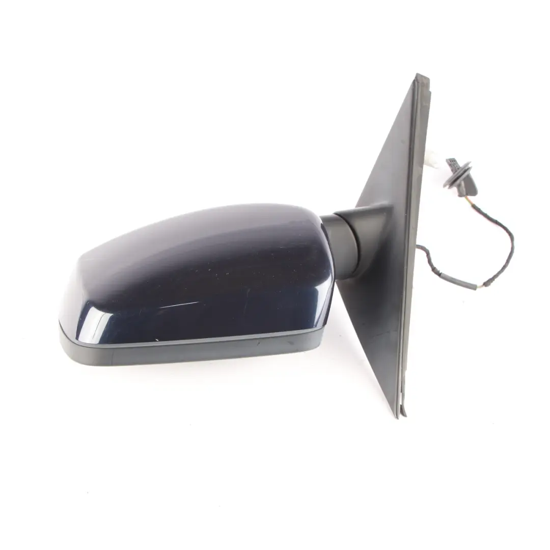  Wing Mirror BMW E60 E61 Auto Dip Power Fold Left Monacoblau Monaco Blue - A35 - SKU rhd-7189613-MB - Part number 7189613