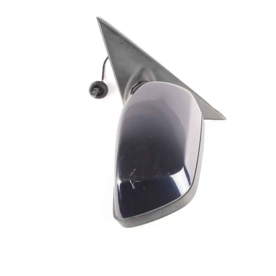  Wing Mirror BMW E60 E61 Auto Dip Power Fold Left Monacoblau Monaco Blue - A35 - SKU rhd-7189613-MB - Part number 7189613