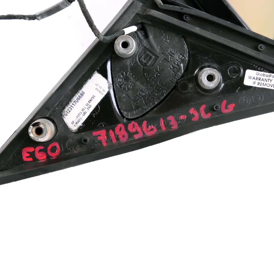 Dip Power Fold Left Wing Mirror N/S Spacegrau Grey to BMW E60 E61 M Sport Auto with Part number 7189613 BMW E60 E61 M Sport Auto Dip Power Fold Left Wing Mirror N/S Spacegrau Grey - SKU rhd-7189613-SCG - Part number 7189613