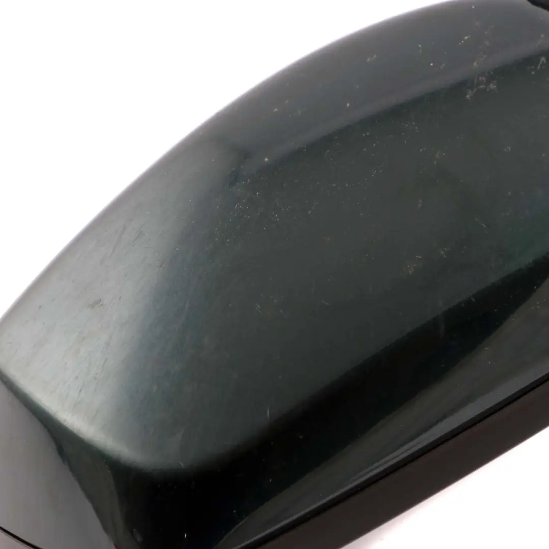 BMW 5 E60 E61 Auto Dip Power Fold Left Wing Mirror N/S Tiefgruen Deep Green A43 - SKU rhd-7189613-TG - Part number 7189613