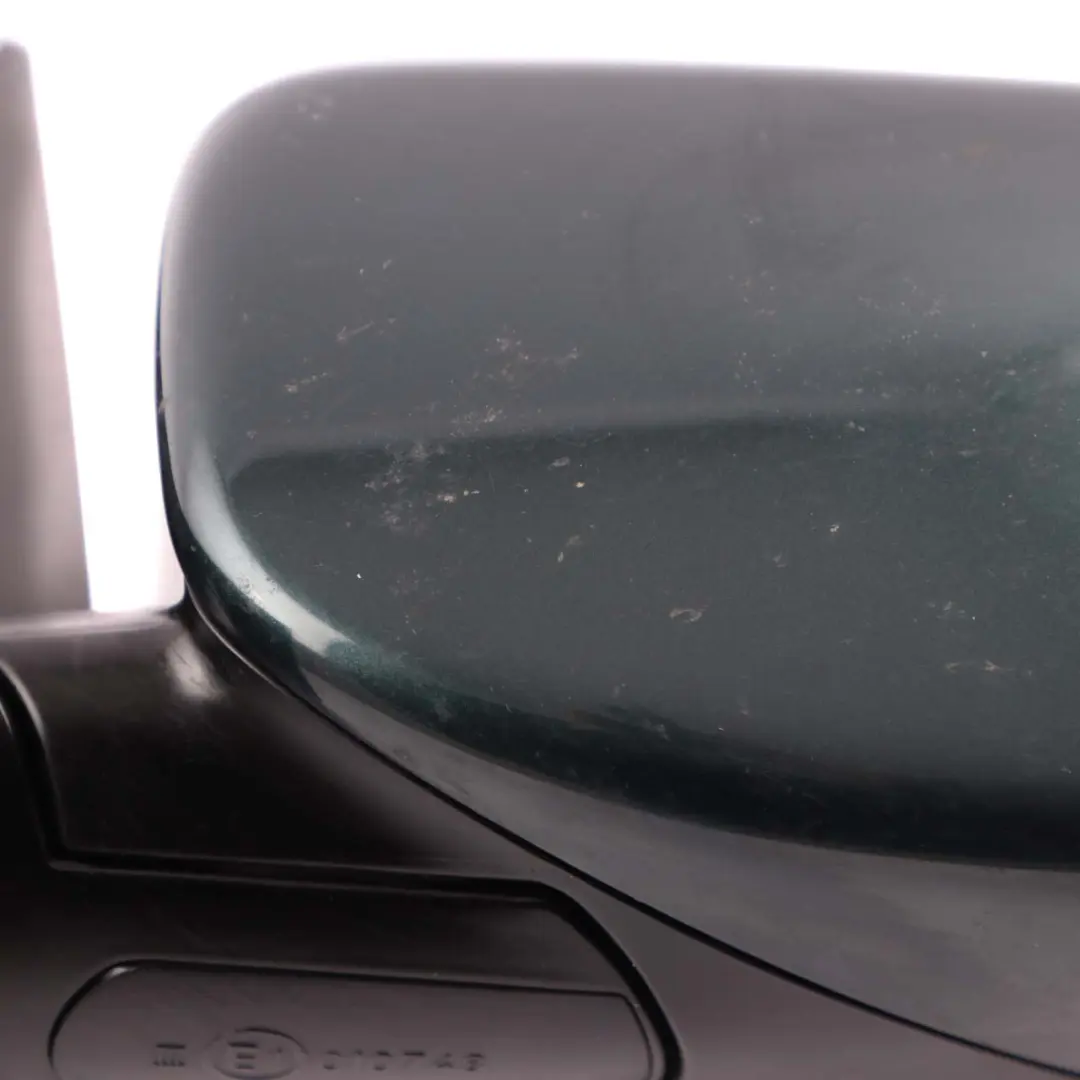 BMW 5 E60 E61 Auto Dip Power Fold Left Wing Mirror N/S Tiefgruen Deep Green A43 - SKU rhd-7189613-TG - Part number 7189613