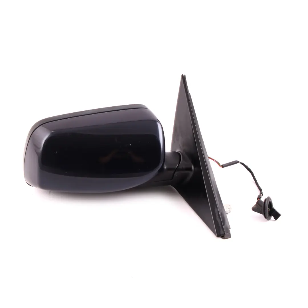 Wing Mirror BMW E60 Power Fold Auto Dip Right Light Monacoblau Monaco Blue A35 to with Part number 7189624 Wing Mirror BMW E60 Power Fold Auto Dip Right Light Monacoblau Monaco Blue A35 - SKU rhd-7189624-MB - Part number 7189624