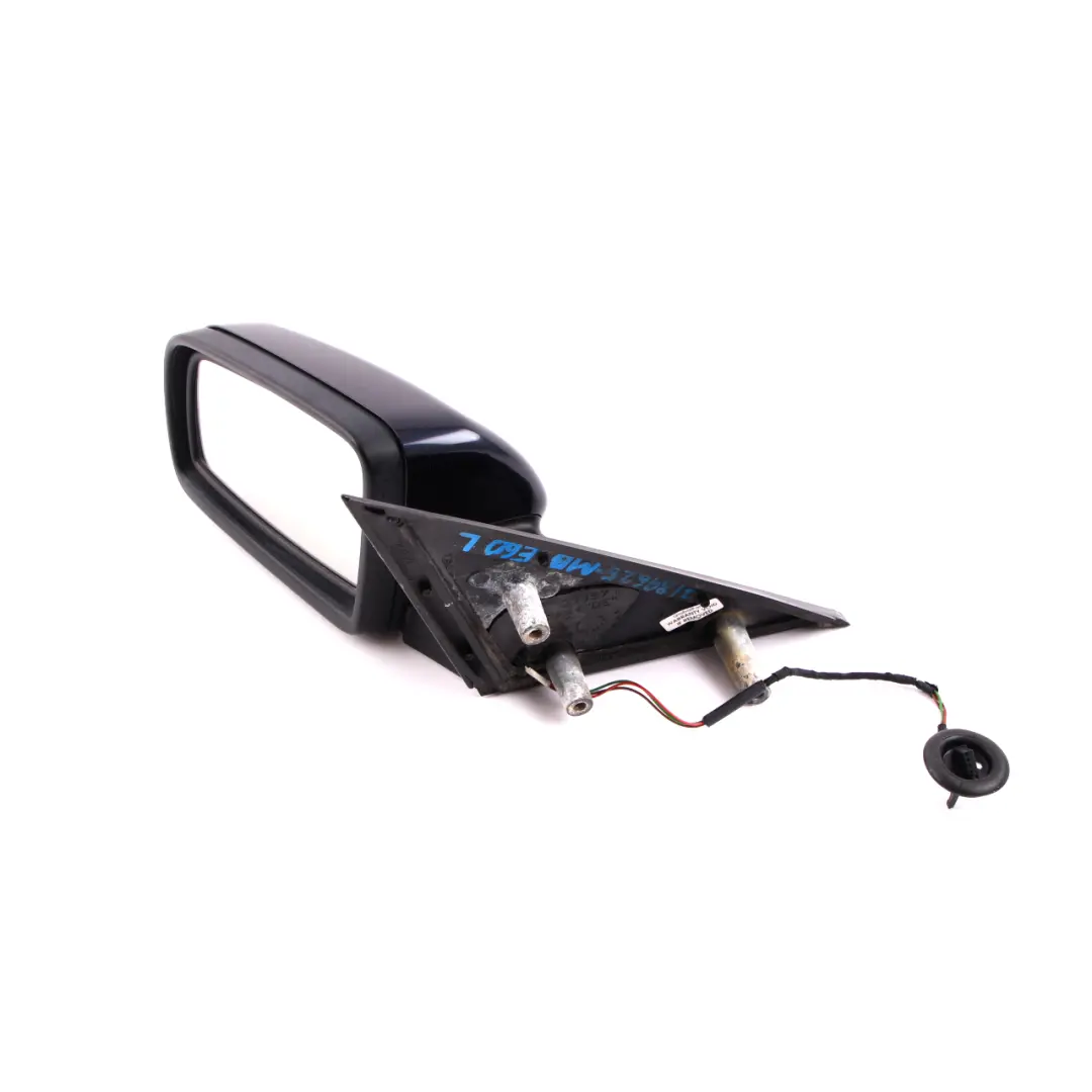 Fold Auto Dip Left Wing Mirror Door Light Monacoblau Monaco Blue to BMW E60 Power with Part number 7189625 BMW E60 Power Fold Auto Dip Left Wing Mirror Door Light Monacoblau Monaco Blue - SKU rhd-7189625-MB - Part number 7189625