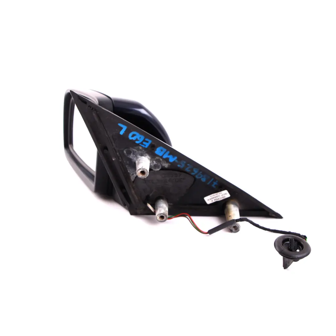 Fold Auto Dip Left Wing Mirror Door Light Monacoblau Monaco Blue to BMW E60 Power with Part number 7189625 BMW E60 Power Fold Auto Dip Left Wing Mirror Door Light Monacoblau Monaco Blue - SKU rhd-7189625-MB - Part number 7189625