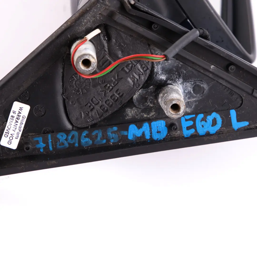 Fold Auto Dip Left Wing Mirror Door Light Monacoblau Monaco Blue to BMW E60 Power with Part number 7189625 BMW E60 Power Fold Auto Dip Left Wing Mirror Door Light Monacoblau Monaco Blue - SKU rhd-7189625-MB - Part number 7189625