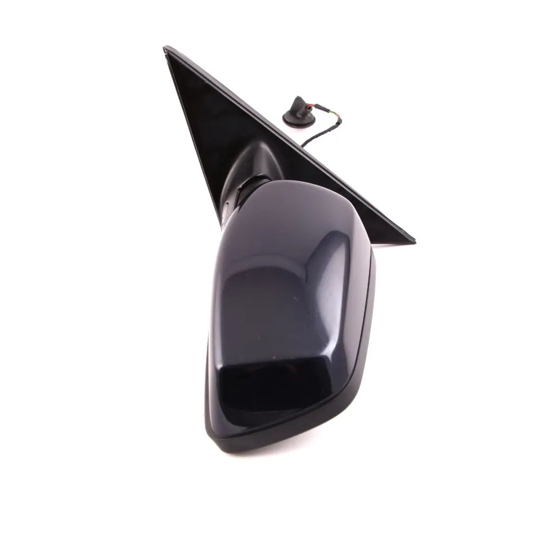 BMW E60 Power Fold Auto Dip Left Wing Mirror Door Light Monacoblau Monaco Blue - SKU rhd-7189625-MB - Part number 7189625