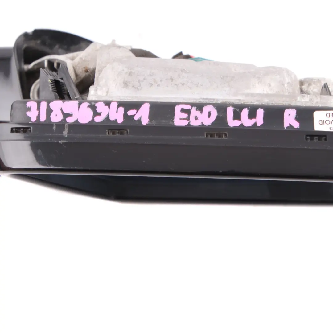  Wing Mirror BMW E60 E61 LCI 1 M Sport Right O/S Door High Gloss Without Glass - SKU rhd-7189634-1 - Part number 7189634
