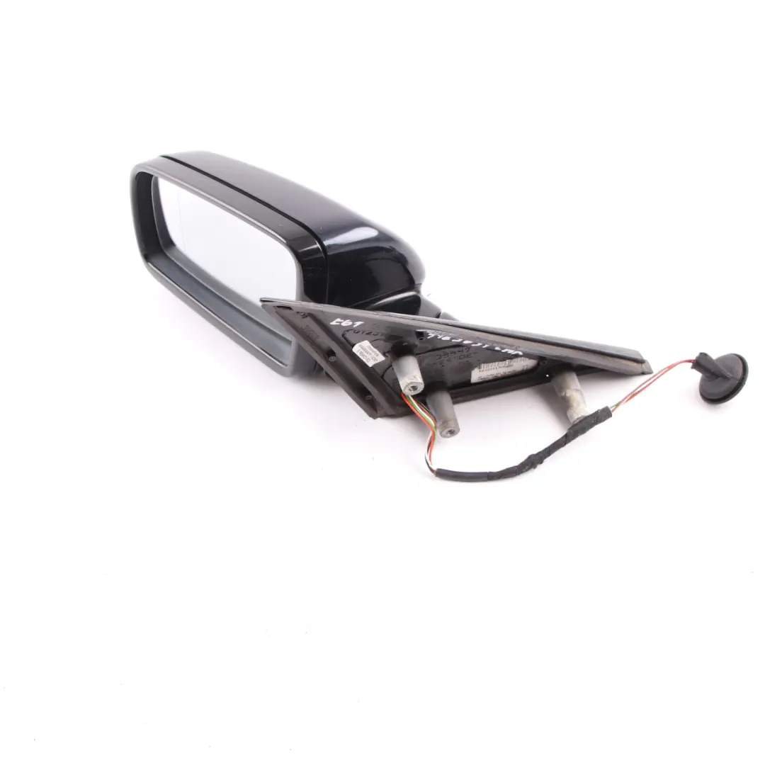  Wing Mirror BMW E60 E61 LCI M Sport Left N/S High Gloss Carbonschwarz - SKU rhd-7189635-CAR3 - Part number 7189635