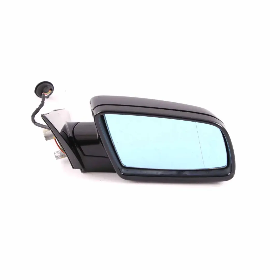  Wing Mirror BMW E60 E61 LCI 2 M Sport Right O/S High Gloss Carbonschwarz Black - SKU rhd-7189634-CAR2 - Part number 7189634
