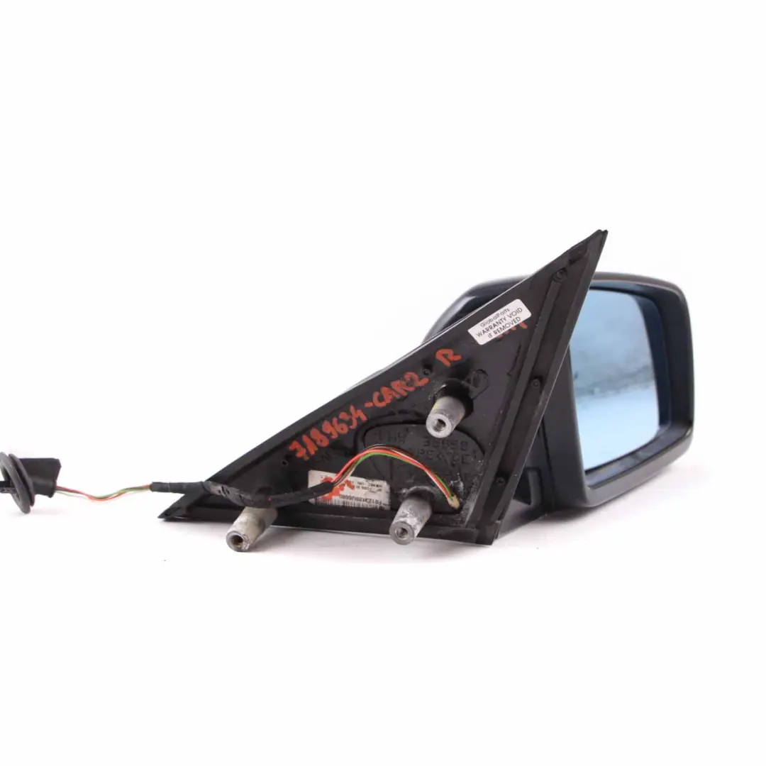  Wing Mirror BMW E60 E61 LCI 2 M Sport Right O/S High Gloss Carbonschwarz Black - SKU rhd-7189634-CAR2 - Part number 7189634