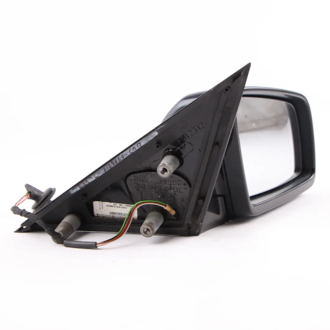 Wing Mirror BMW E60 E61 LCI M Sport Right O/S High Gloss Carbonschwarz to with Part number 7189634 Wing Mirror BMW E60 E61 LCI M Sport Right O/S High Gloss Carbonschwarz - SKU rhd-7189634-CAR - Part number 7189634