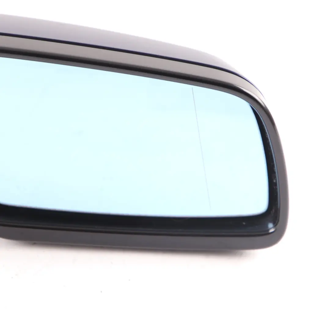 Wing Mirror BMW E60 E61 LCI M Sport Right O/S High Gloss Deep Sea Blue - A76 - SKU rhd-7189634-DSB - Part number 7189634