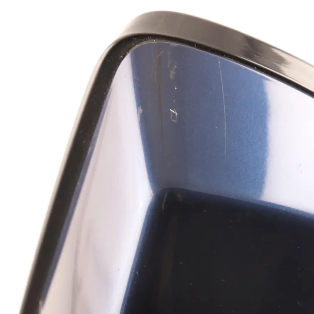  Wing Mirror BMW E60 E61 LCI M Sport Right O/S High Gloss Deep Sea Blue - A76 - SKU rhd-7189634-DSB - Part number 7189634