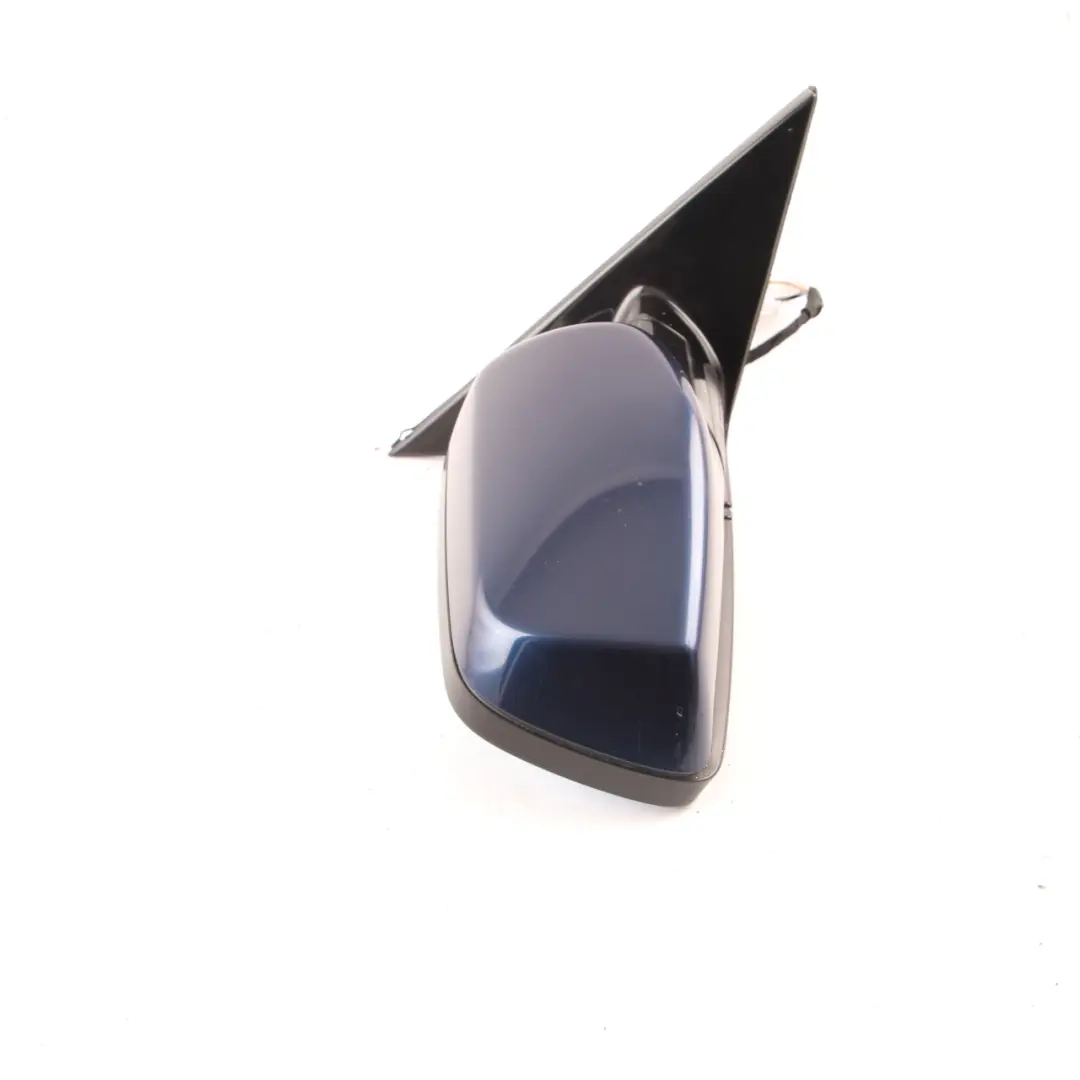  Wing Mirror BMW E60 E61 LCI M Sport Right O/S High Gloss Deep Sea Blue - A76 - SKU rhd-7189634-DSB - Part number 7189634
