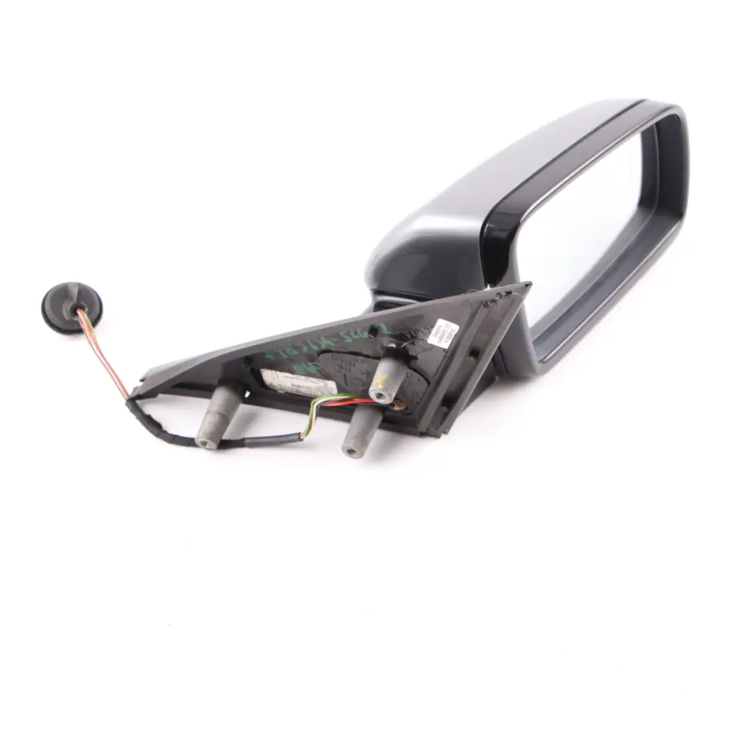  Wing Mirror BMW E60 E61 LCI 2 M Sport Right O/S High Gloss Spacegrau Grey A52 - SKU rhd-7189634-SCG2 - Part number 7189634