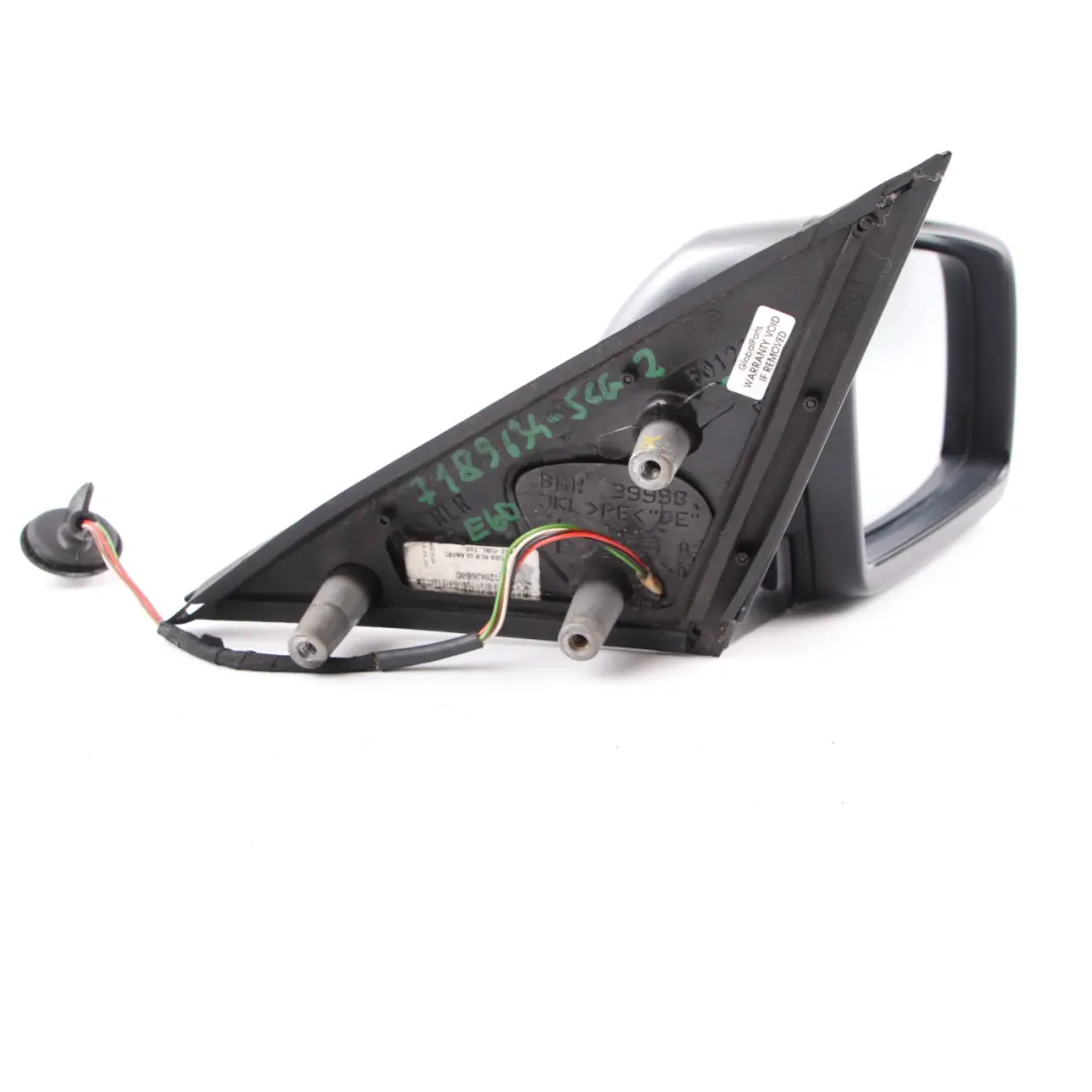  Wing Mirror BMW E60 E61 LCI 2 M Sport Right O/S High Gloss Spacegrau Grey A52 - SKU rhd-7189634-SCG2 - Part number 7189634
