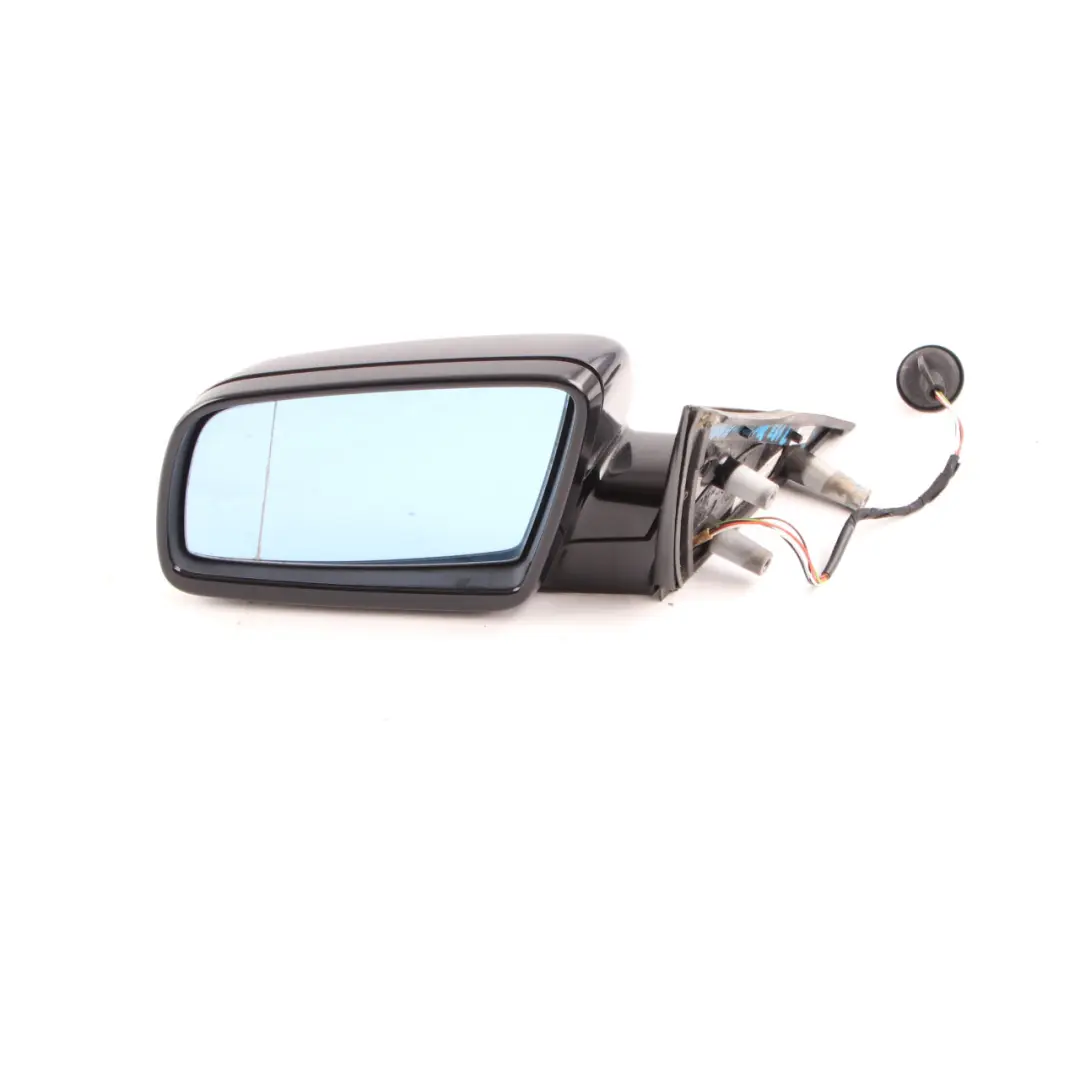 Left Wing Mirror N/S High Gloss Carbon Black to BMW 5 Series E60 E61 LCI M Sport with Part number 7189635 BMW 5 Series E60 E61 LCI M Sport Left Wing Mirror N/S High Gloss Carbon Black - SKU rhd-7189635-CAR - Part number 7189635