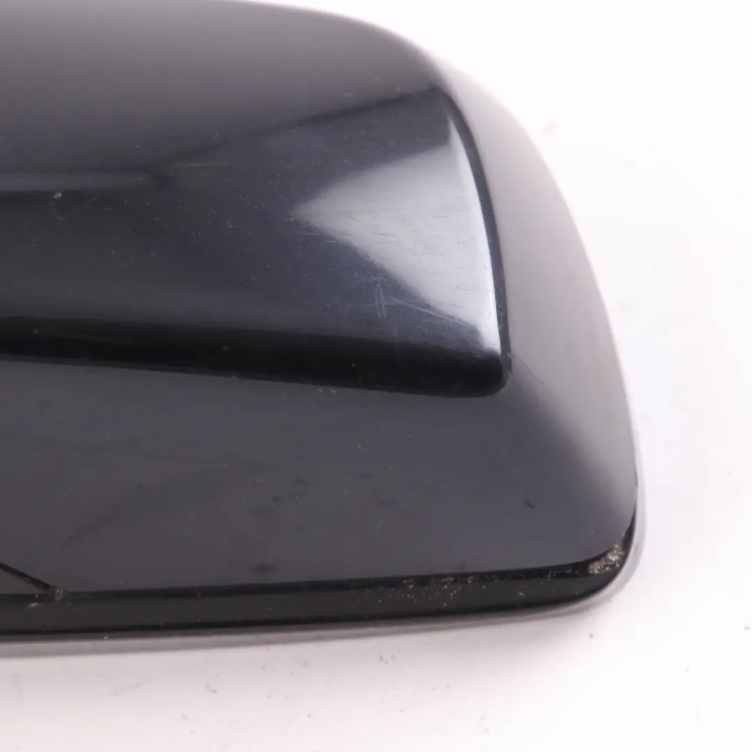  Door Wing Mirror BMW E60 E61 LCI M Sport Left N/S High Gloss Carbon Black 416 - SKU rhd-7189635-CAR1 - Part number 7189635