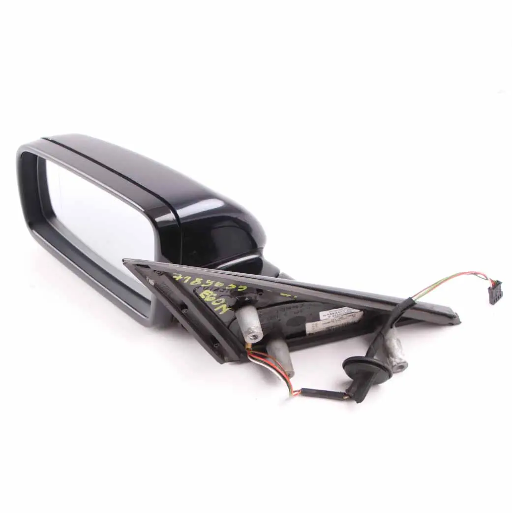  Door Wing Mirror BMW E60 E61 LCI 2 M Sport Left N/S High Gloss Carbon Black 416 - SKU rhd-7189635-CAR2 - Part number 7189635