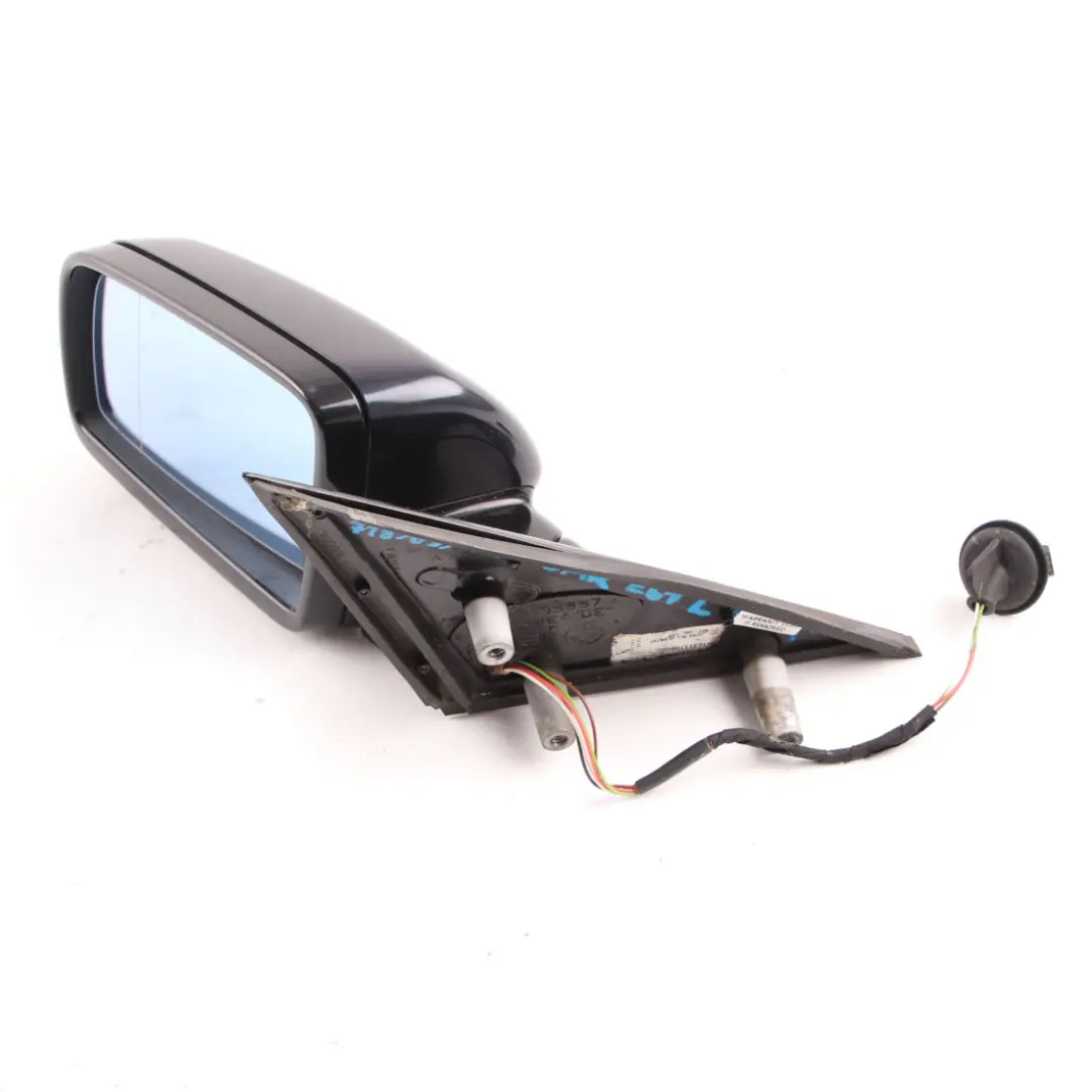 Left Wing Mirror N/S High Gloss Carbon Black to BMW 5 Series E60 E61 LCI M Sport with Part number 7189635 BMW 5 Series E60 E61 LCI M Sport Left Wing Mirror N/S High Gloss Carbon Black - SKU rhd-7189635-CAR - Part number 7189635