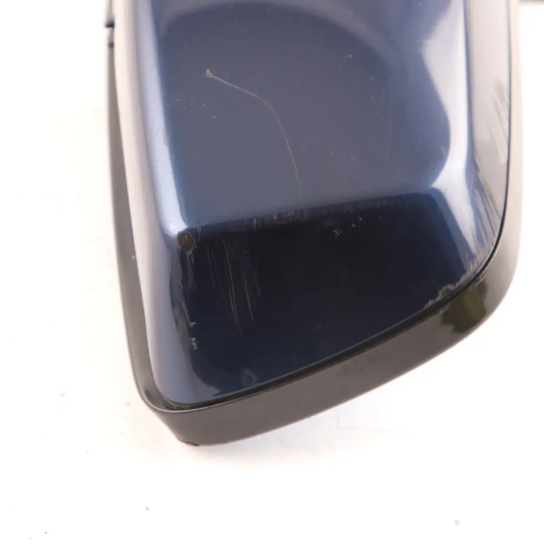  Wing Mirror BMW E60 E61 LCI M Sport Left N/S High Gloss Deep Sea Blue - A76 - SKU rhd-7189635-DSB - Part number 7189635