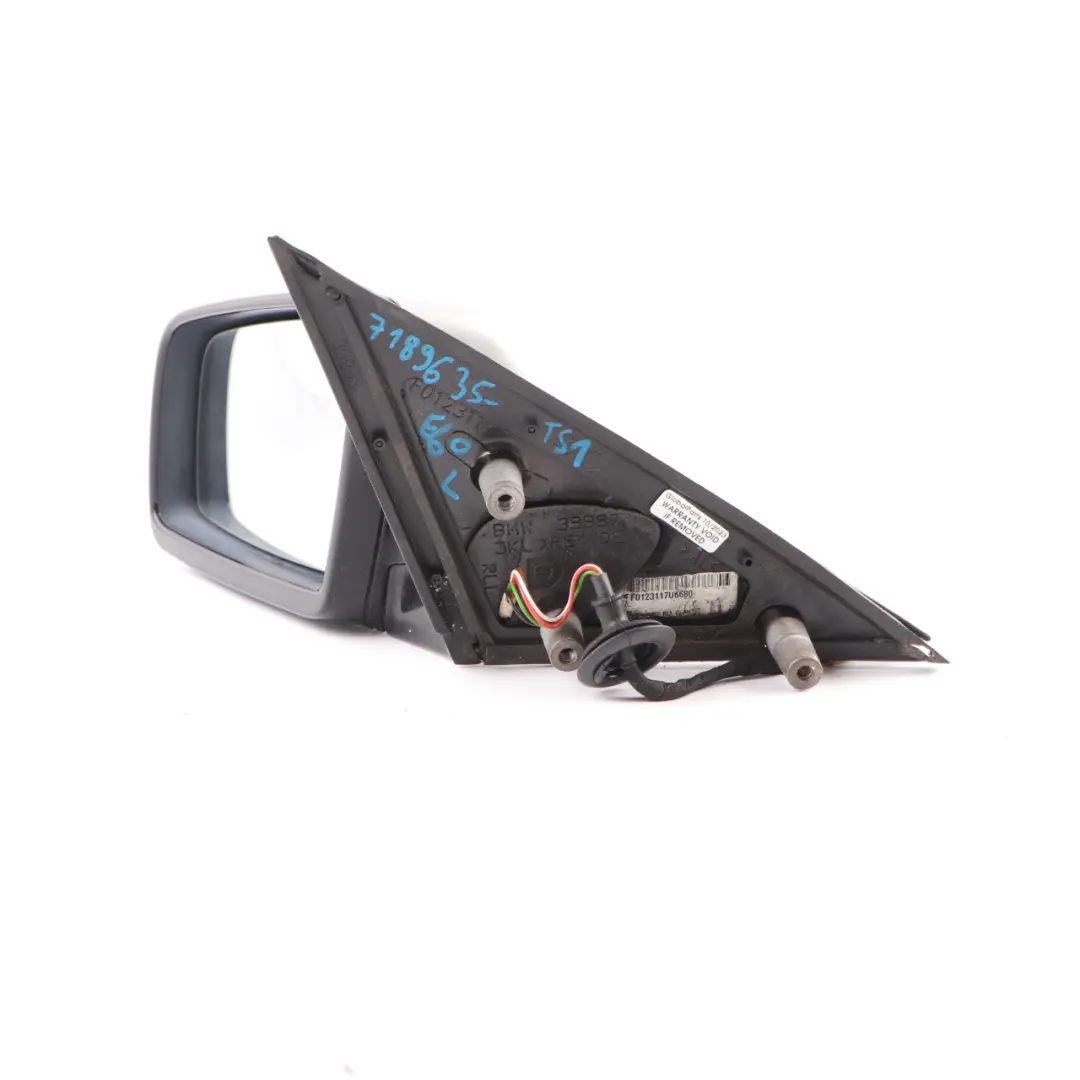  Wing Mirror BMW E60 E61 LCI M Sport Left N/S High Gloss Titan Silver - 354 - SKU rhd-7189635-TS1 - Part number 7189635
