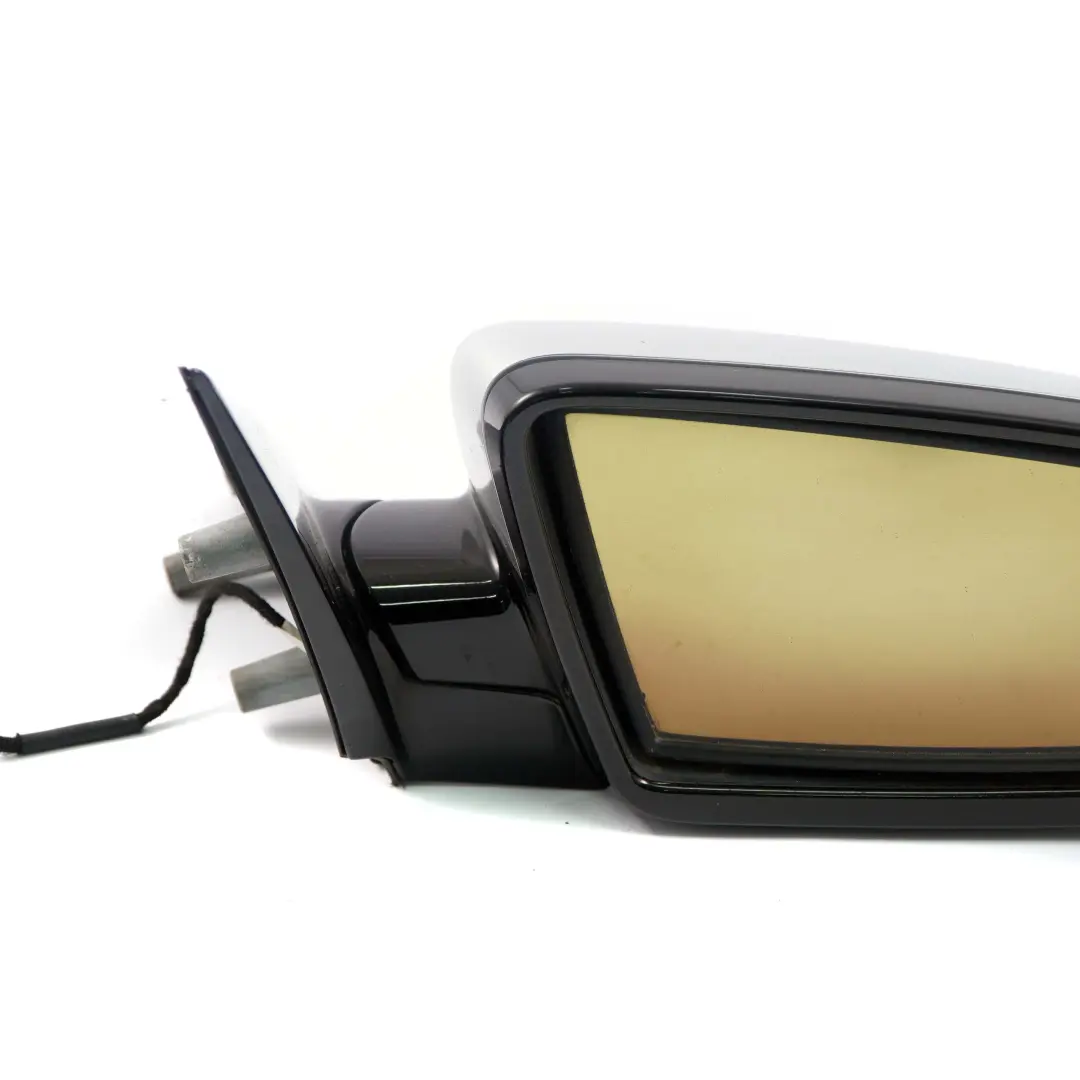 BMW E60 E61 LCI M Sport Right Wing Mirror O/S High Gloss Auto Dip Titansilber - SKU rhd-7189654-TS - Part number 7189654