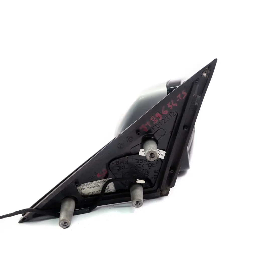 Right Wing Mirror O/S High Gloss Auto Dip Titansilber to BMW E60 E61 LCI M Sport with Part number 7189654 BMW E60 E61 LCI M Sport Right Wing Mirror O/S High Gloss Auto Dip Titansilber - SKU rhd-7189654-TS - Part number 7189654